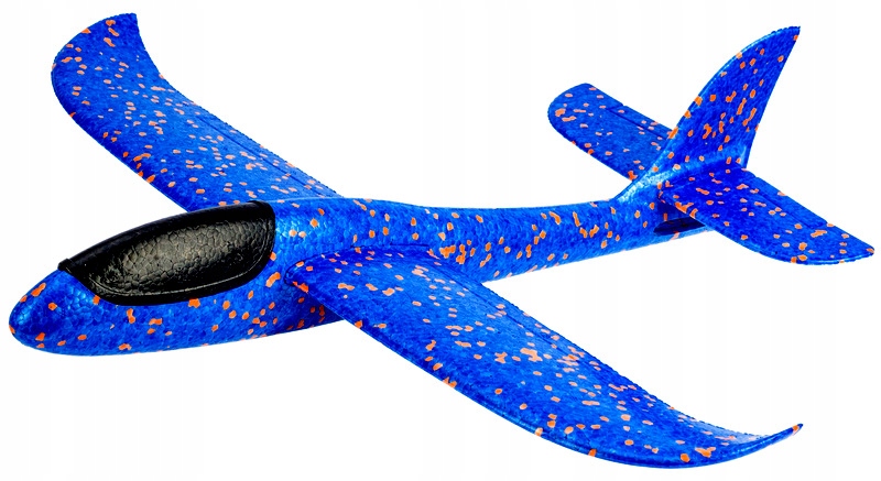 SAMOLOT STYROPIANOWY SZYBOWIEC RZUTKA DUŻY 47 CM