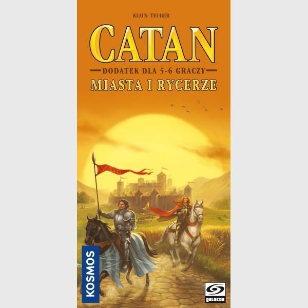Rodzinna Gra Planszowa Planszówka Dla Dziecka 8 Lat Catan: Miasta i Rycerze