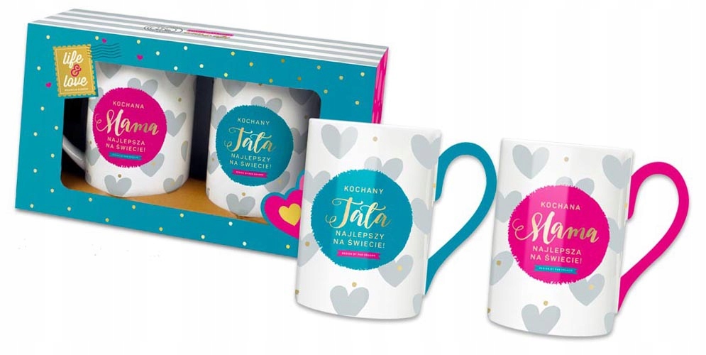 

Kubeczki Najlepsi Na Świecie Mama i Tata