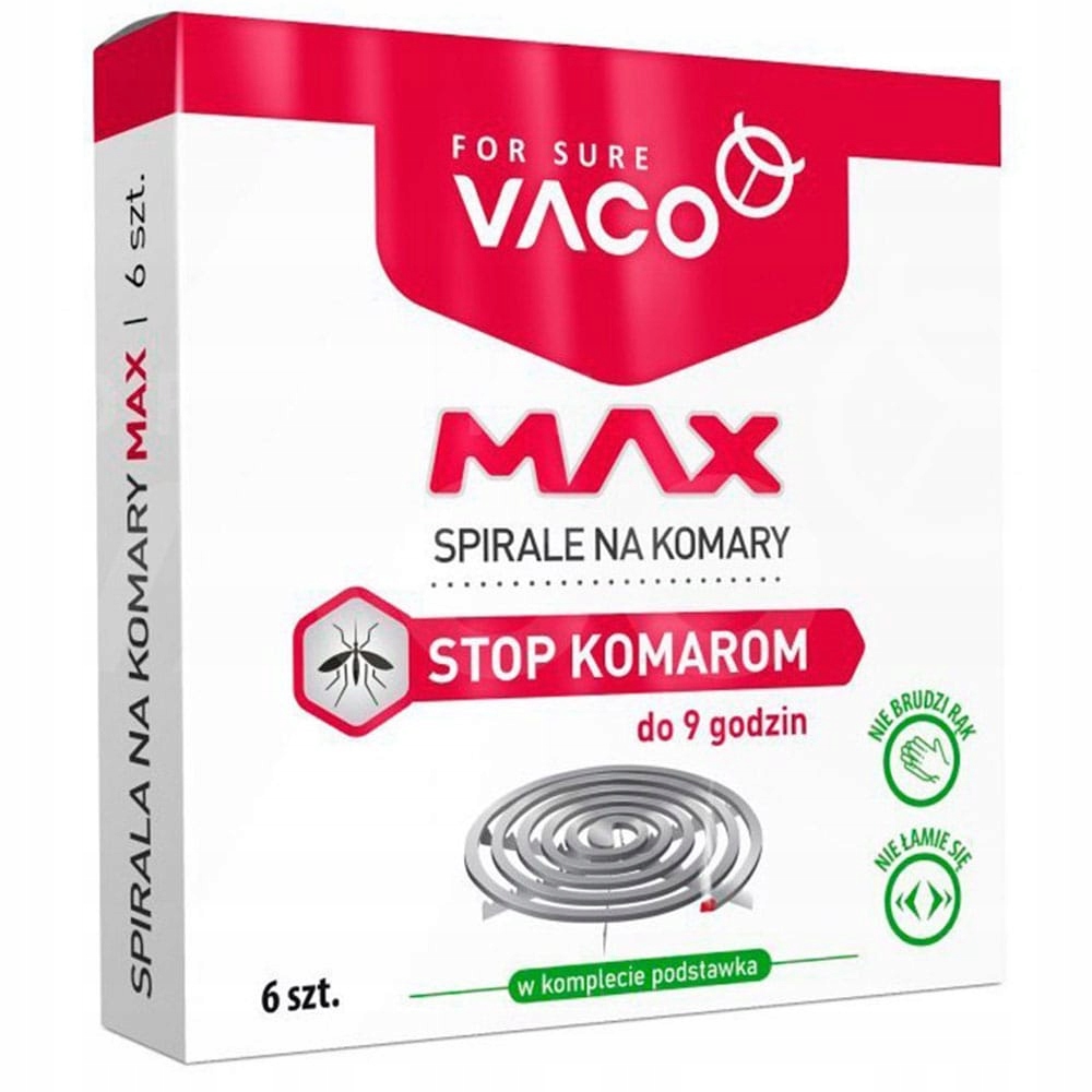 

Spirale Vaco na komary 6 szt.
