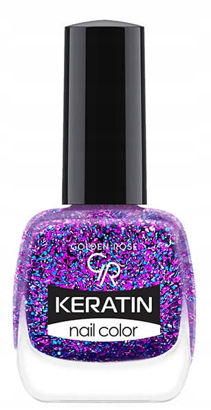 

Golden Rose Lakier do paznokci Brokat Keratin 414