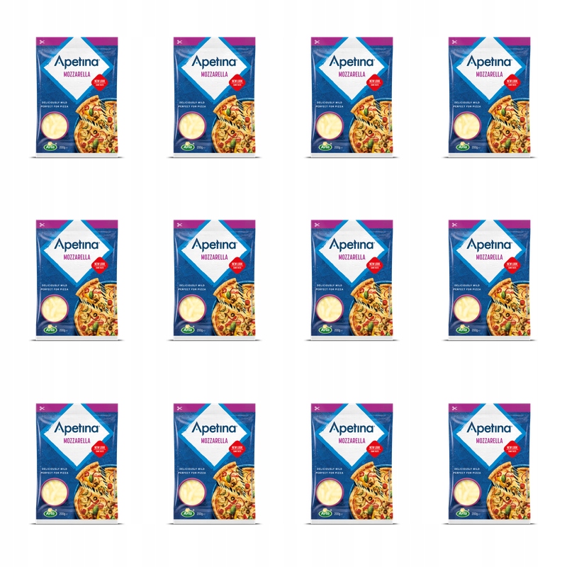 Apetina Mozzarella 200 g hobliny X12