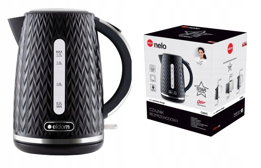 Elektrická Bezdrátová Rychlovarná Konvice Eldom C260C