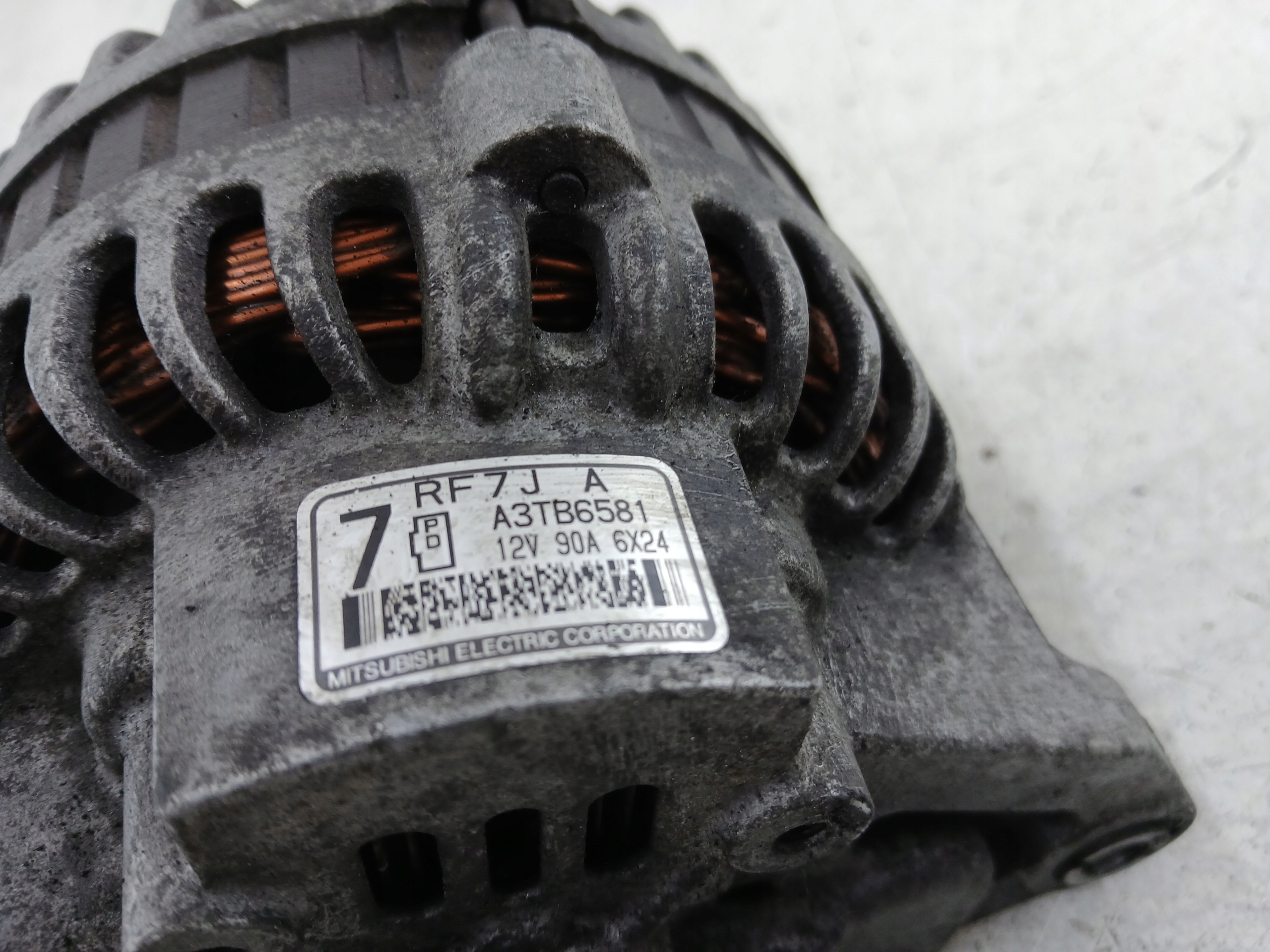 MAZDA 6 GG 2.0 CITD alternator A3TB6581 90A
