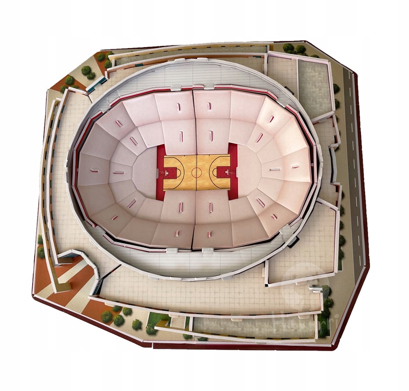 Arena HOUSTON ROCKETS Toyota Center Puzzle 3D Kod producenta HY002