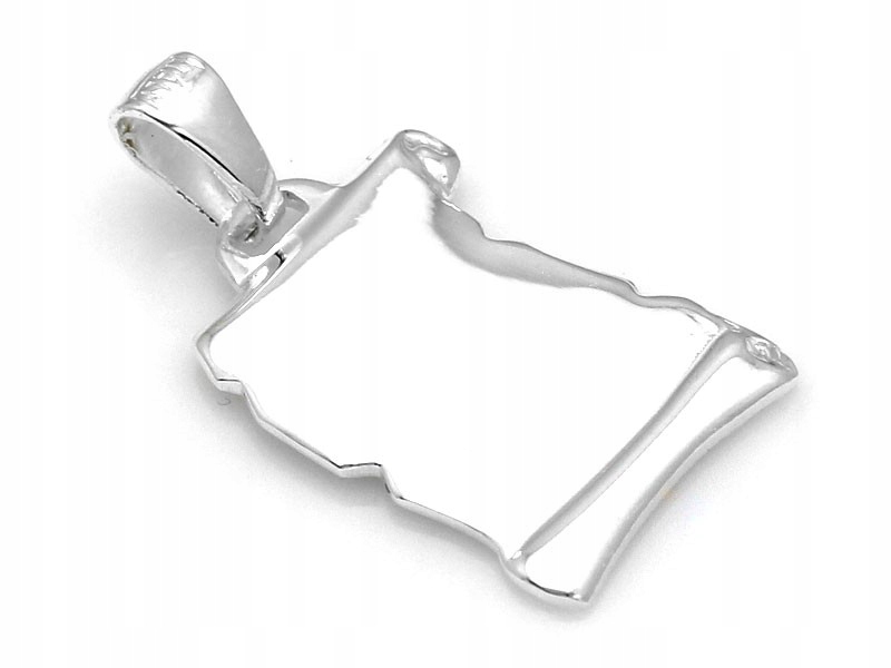 Velký stříbrný 925 přívěsek Papyrus pod Gravírování 5.38 g pro ženy i muže