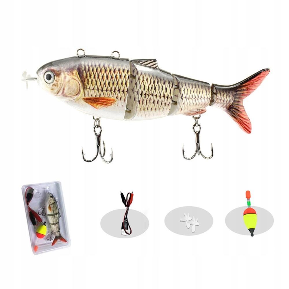 ELEKTRYCZNY ŻYWIEC PRZYNĘTA WĘDKARSKA SZCZUPAK 03 Rodzaj tonące