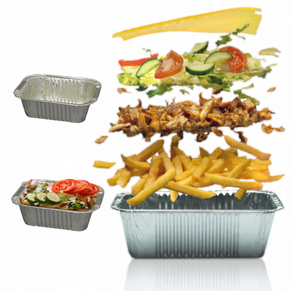 

Foremki aluminiowe do pieczenia Pasztet Kebab x10