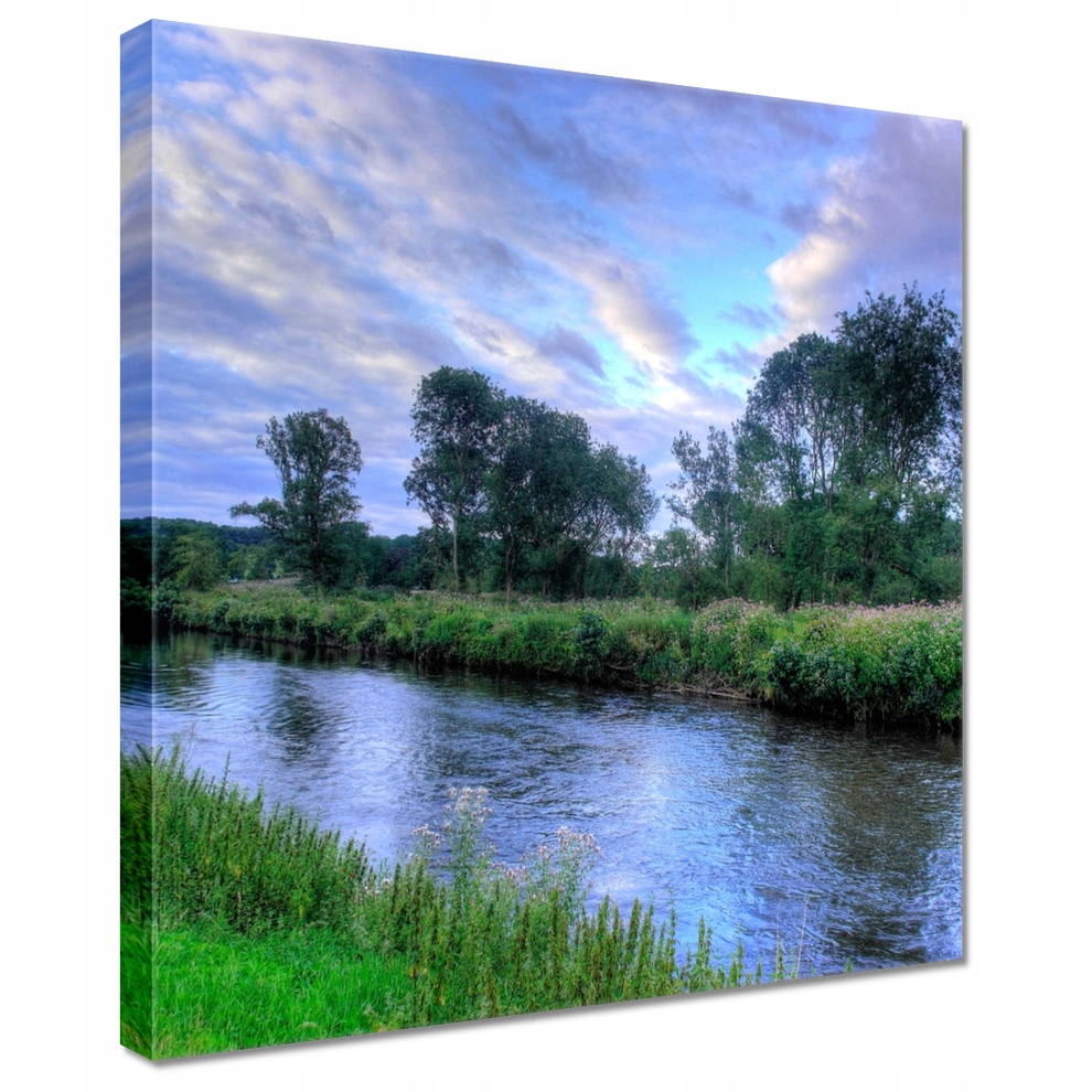 

Obrazy 30x30 Rzeczka wieczorem