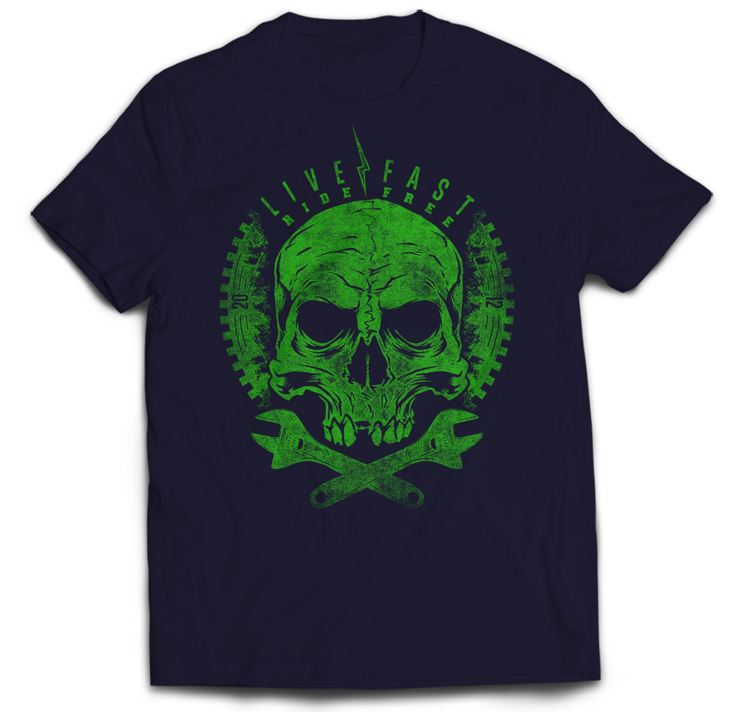 

Koszulka Dla Mechanika Czaszka Vintage Skull XXL