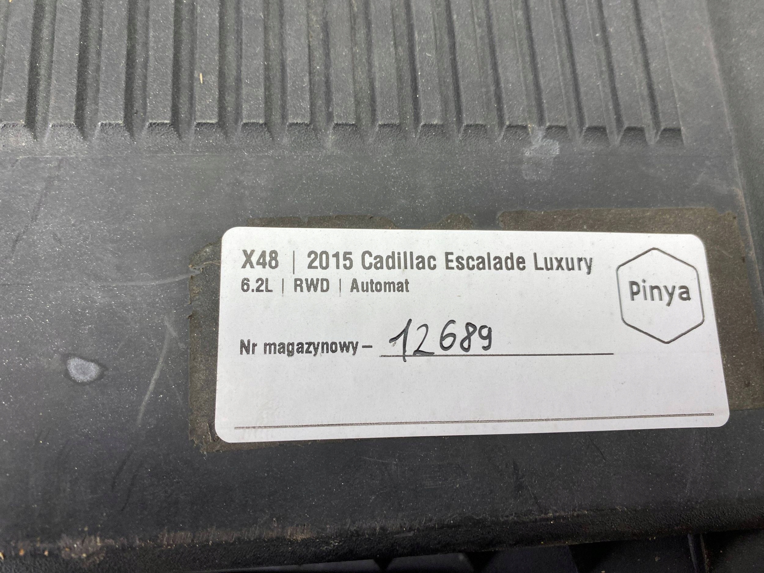 Gehäuse filter luft Cadillac Escalade IV 2015+