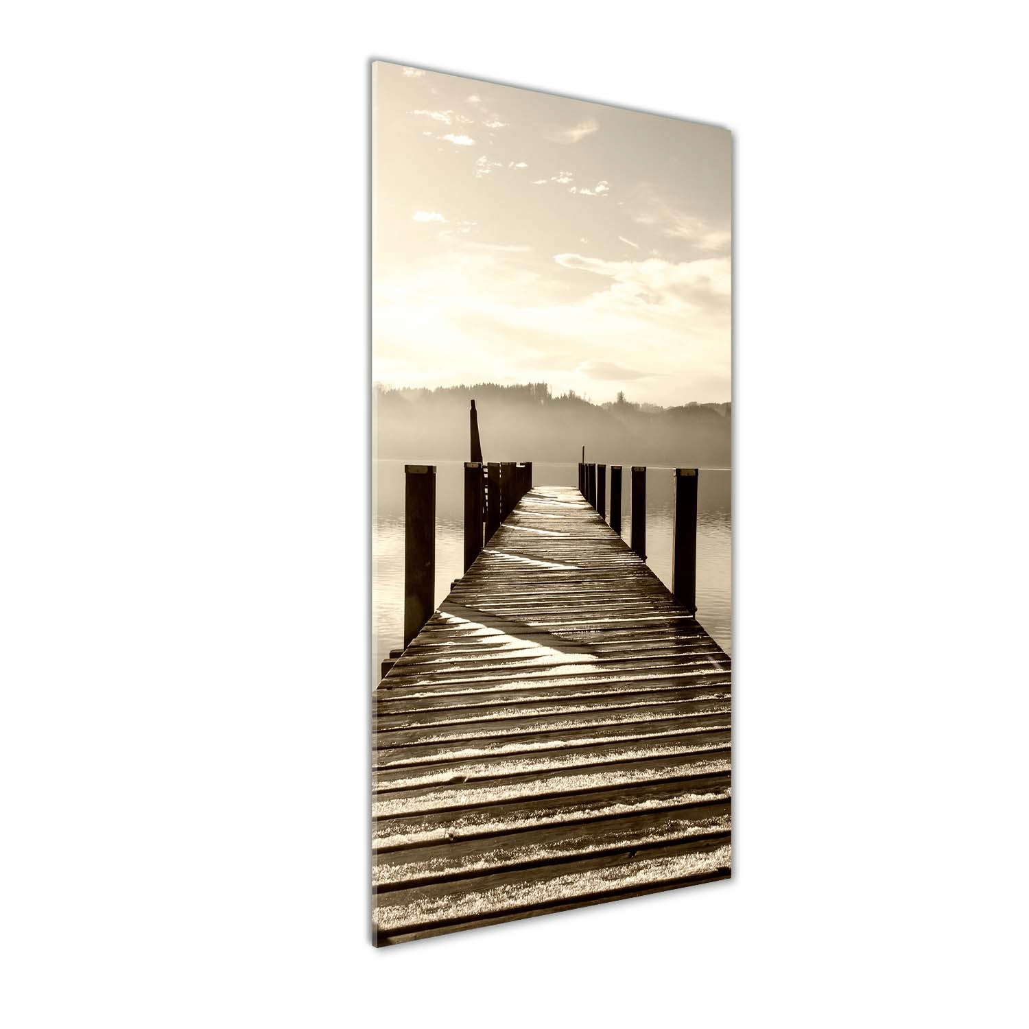 

Foto obraz akryl do salonu Drewniane molo 50x125cm