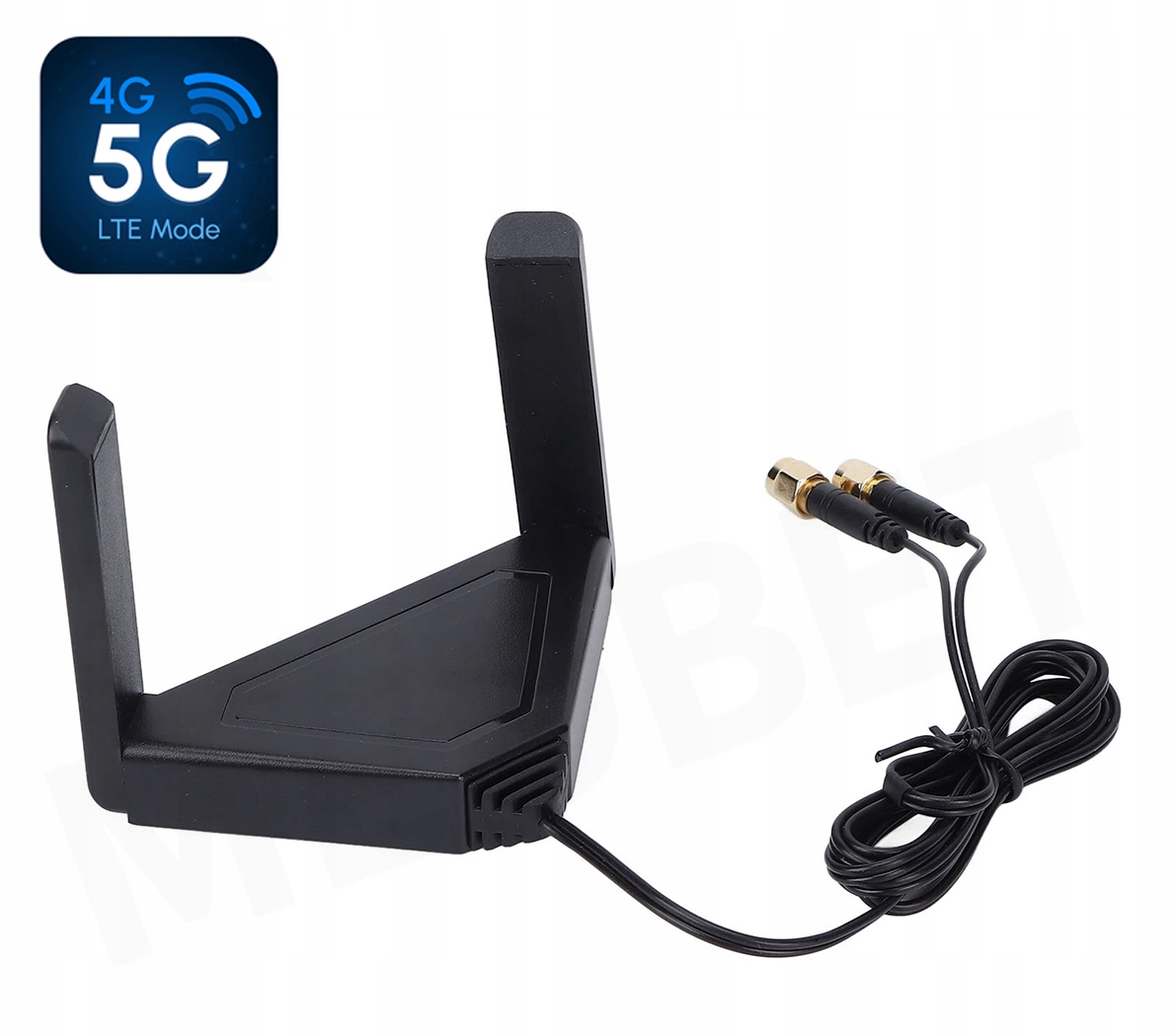 MOCNA PODÓWJNA ANTENA GSM LTE 3G 4G 5G Wi-Fi 14 dBi SMA DO MODEMÓW ROUTERÓW