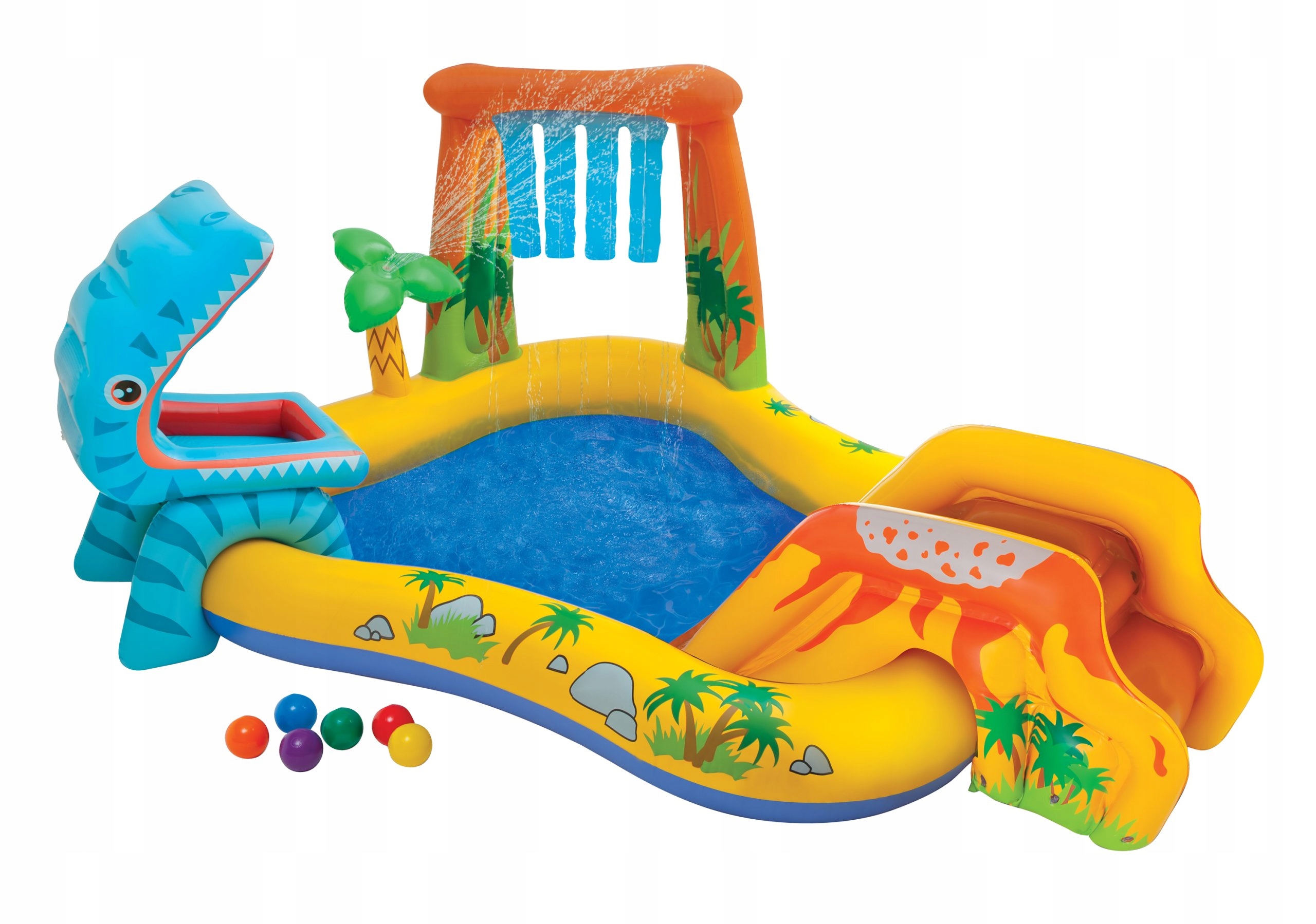 Hracie centrum Intex Dinosaurus 249 x 191 x 109 cm