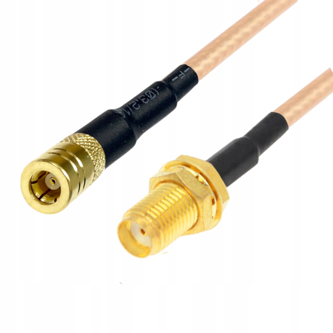 Pigtail Sma gniazdo Smb gniazdo 50cm RG316