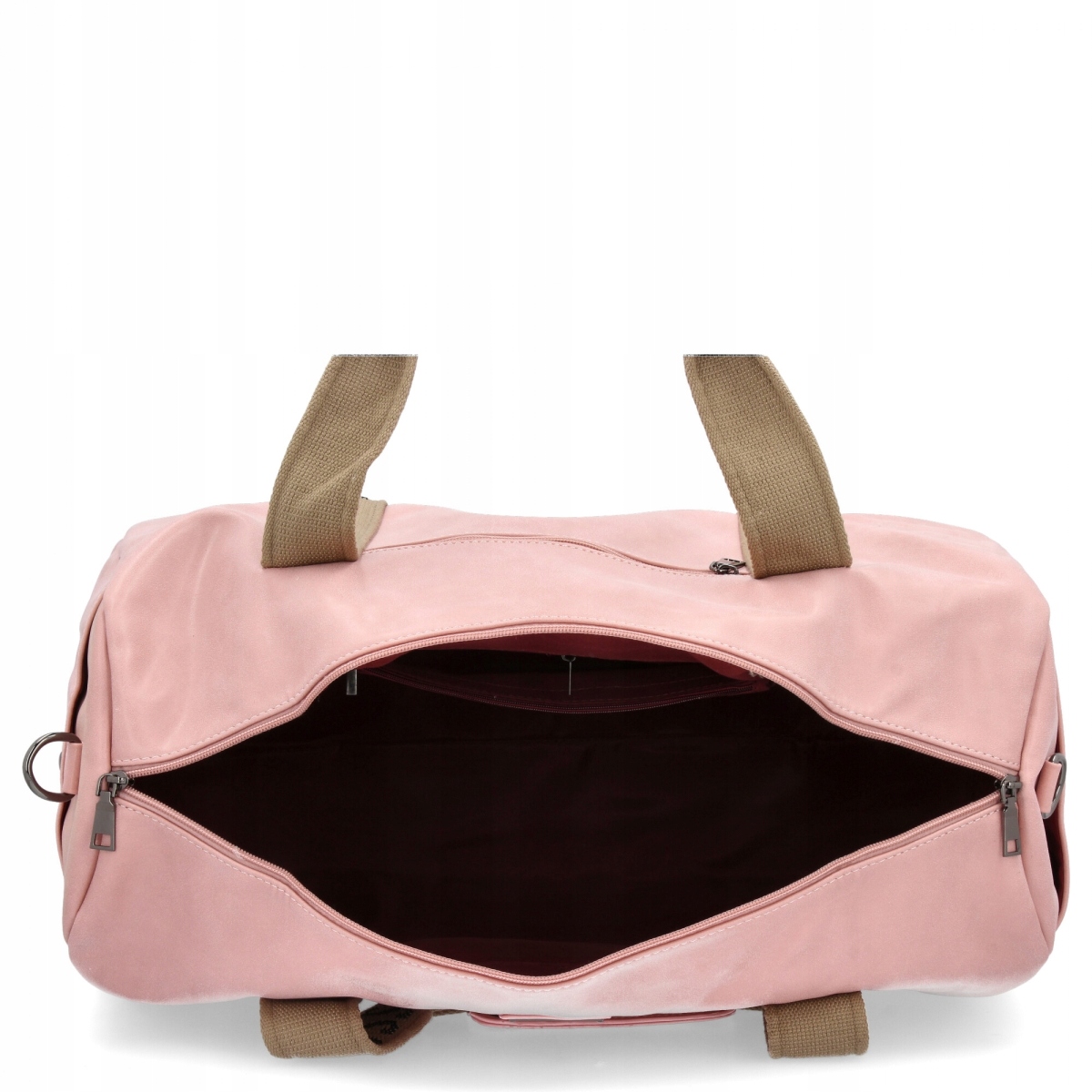 Torba Podróżna firmy Herisson HR2202A661 Pudrowy Róż Kolor różowy