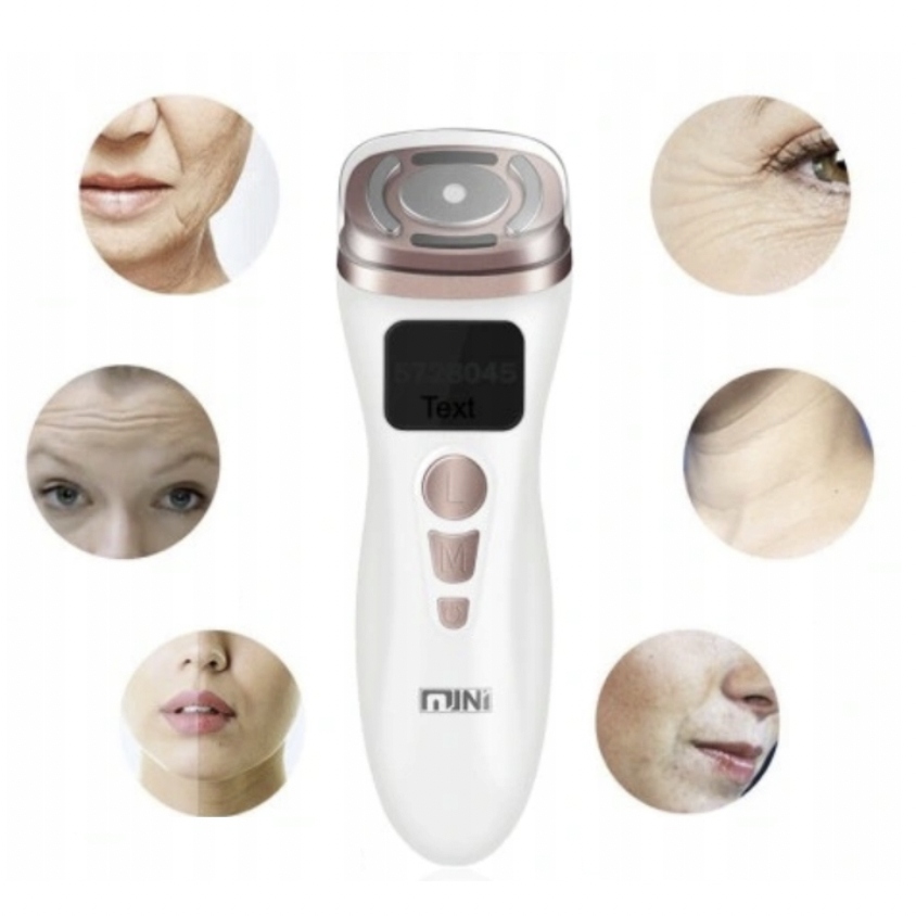 MINI HIFU URZĄDZENIE DO MEZOTERAPII BEZIGŁOWEJ LIFTING TWARZY + GRATISY Marka Mini Hifu