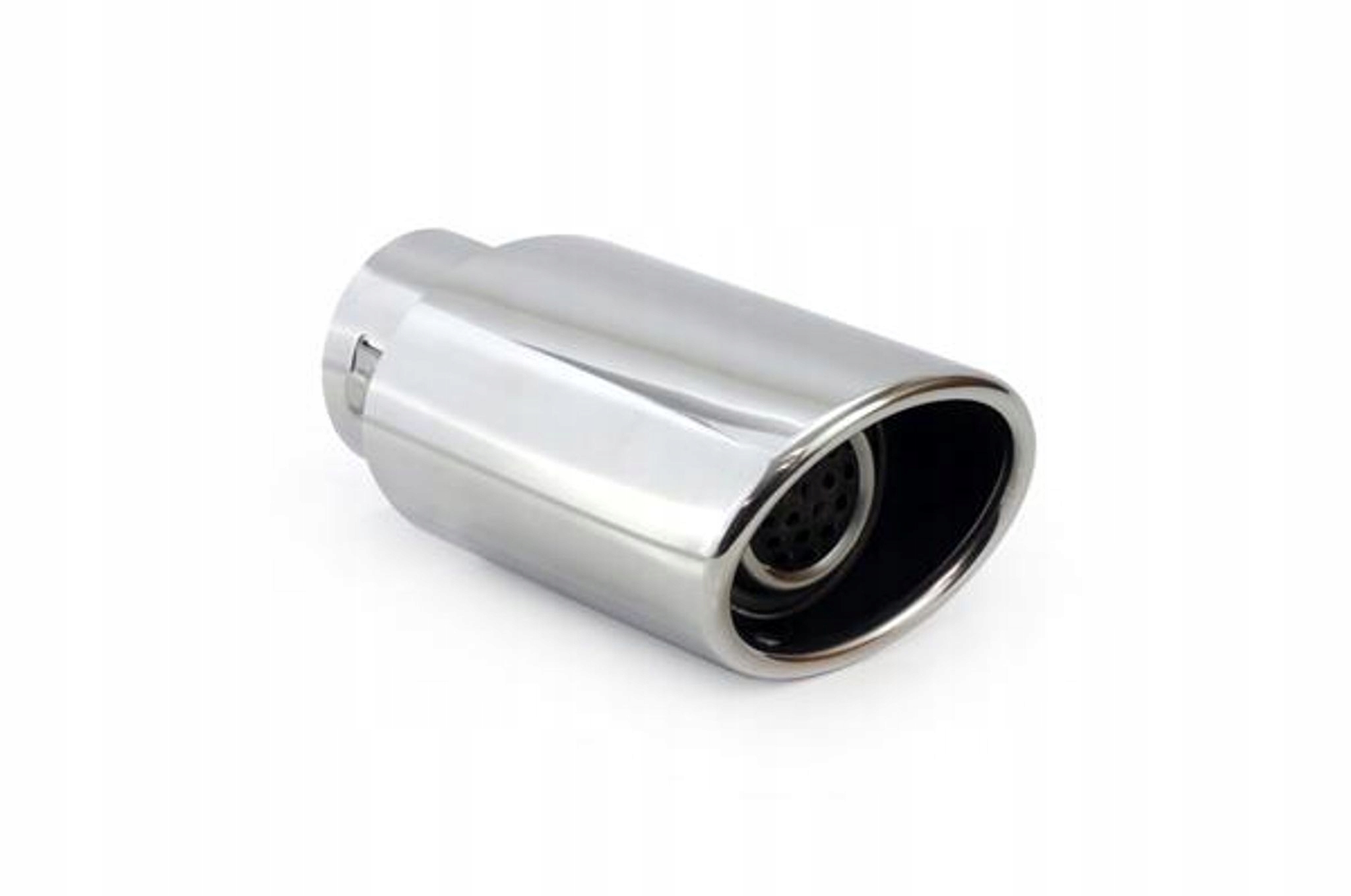 Końcówka tłumika wydechu stal nierdzewna Mt 003 chrom AMIO-01303