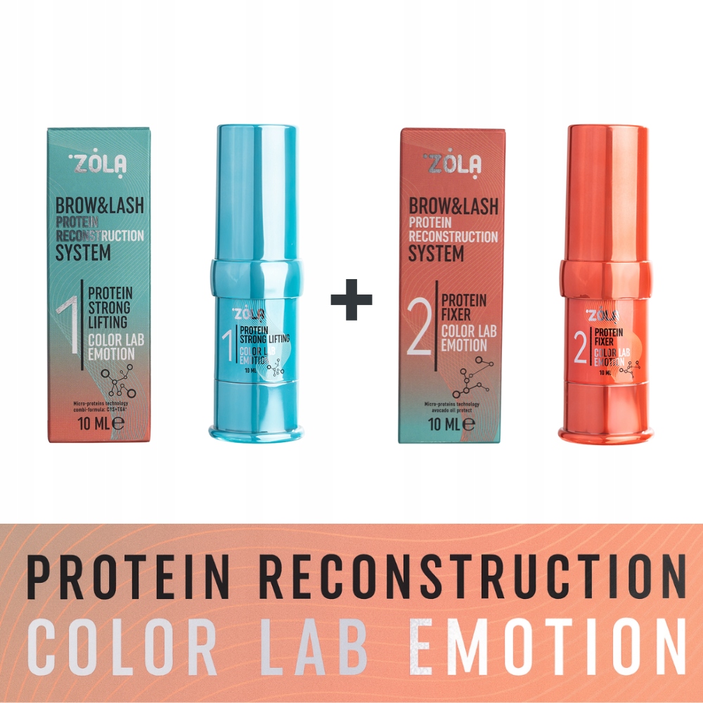 Zola Lami Color Lab Emotion Zestaw 2x10 ml Krok 1 Krok 2