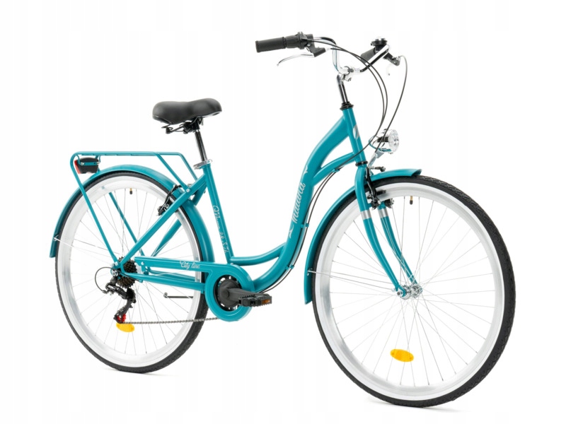 Rower miejski Indiana Moena S7B 28 cali damski Morski