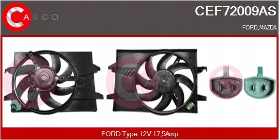 CEF72009AS/CSC WENTYLATOR CHLODNICY