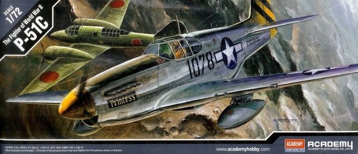 P-51C Mustang 1/72 Academy 12441