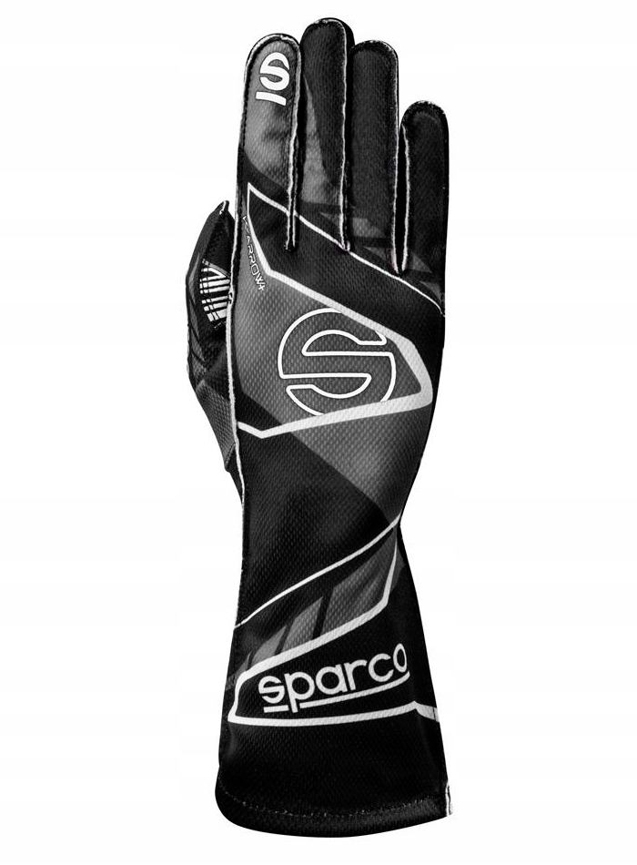 Kartingové rukavice Sparco K-Arrow čierno-šedé veľ. Xs