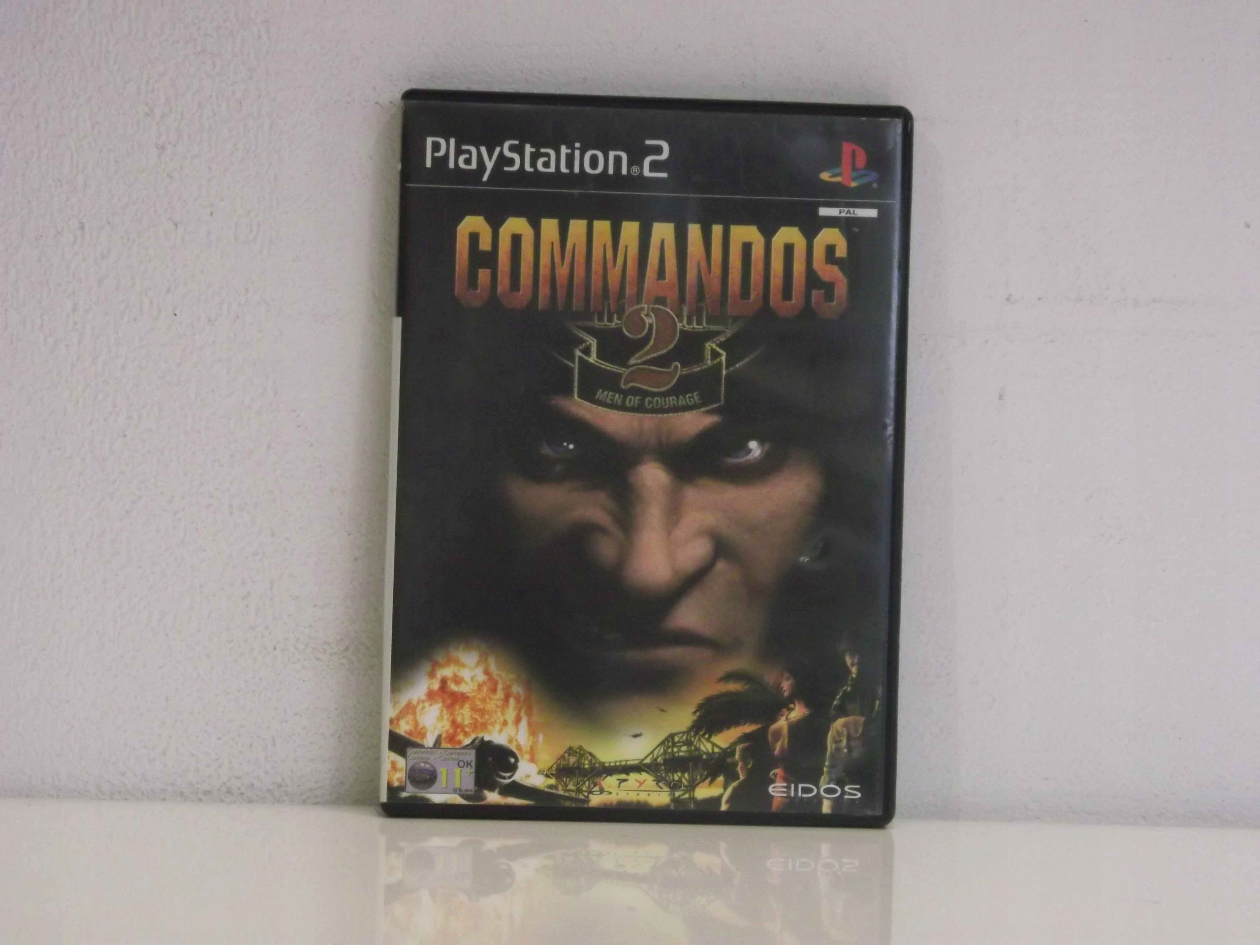 COMMANDOS 2 MEN OF COURAGE PS2 Platforma Sony PlayStation 2 (PS2)