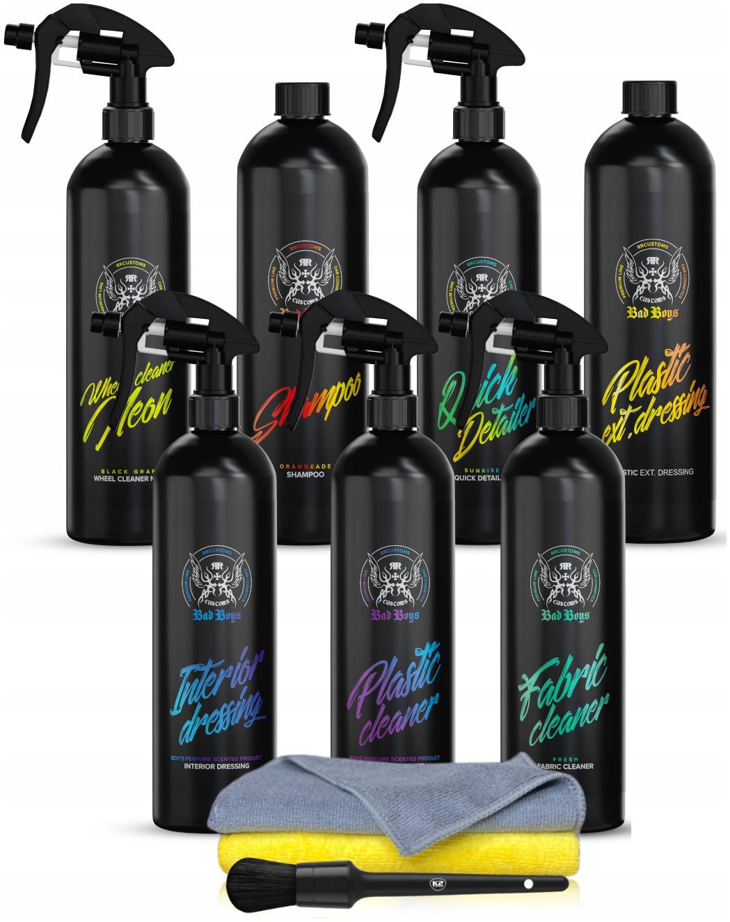 RR Customs RRC Bad Boys Mega Zestaw Kosmetyków Do Auta Detailing Prezent