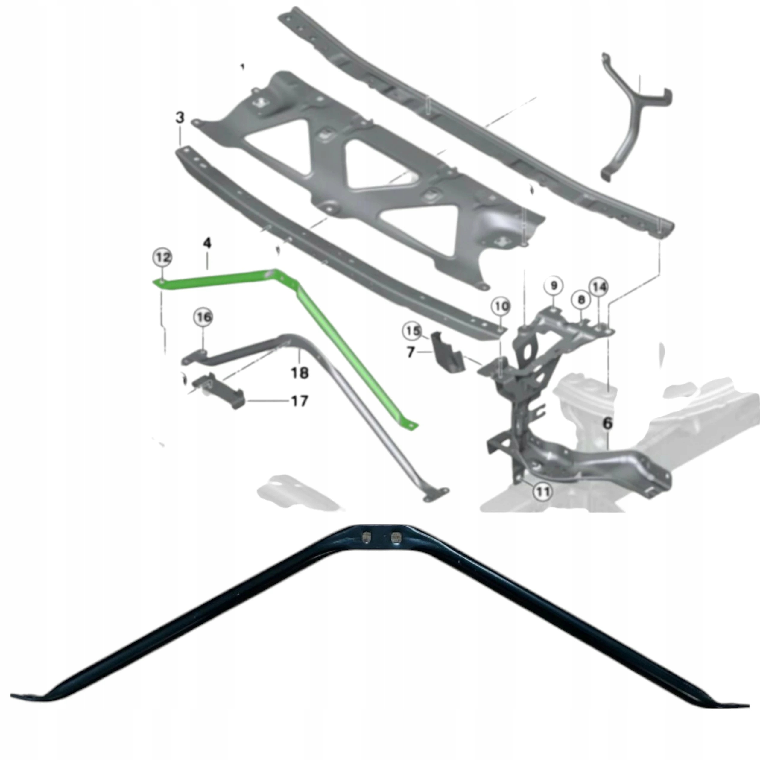 Držák „V“ – G30 G11 G32/ G14 – 51647409749