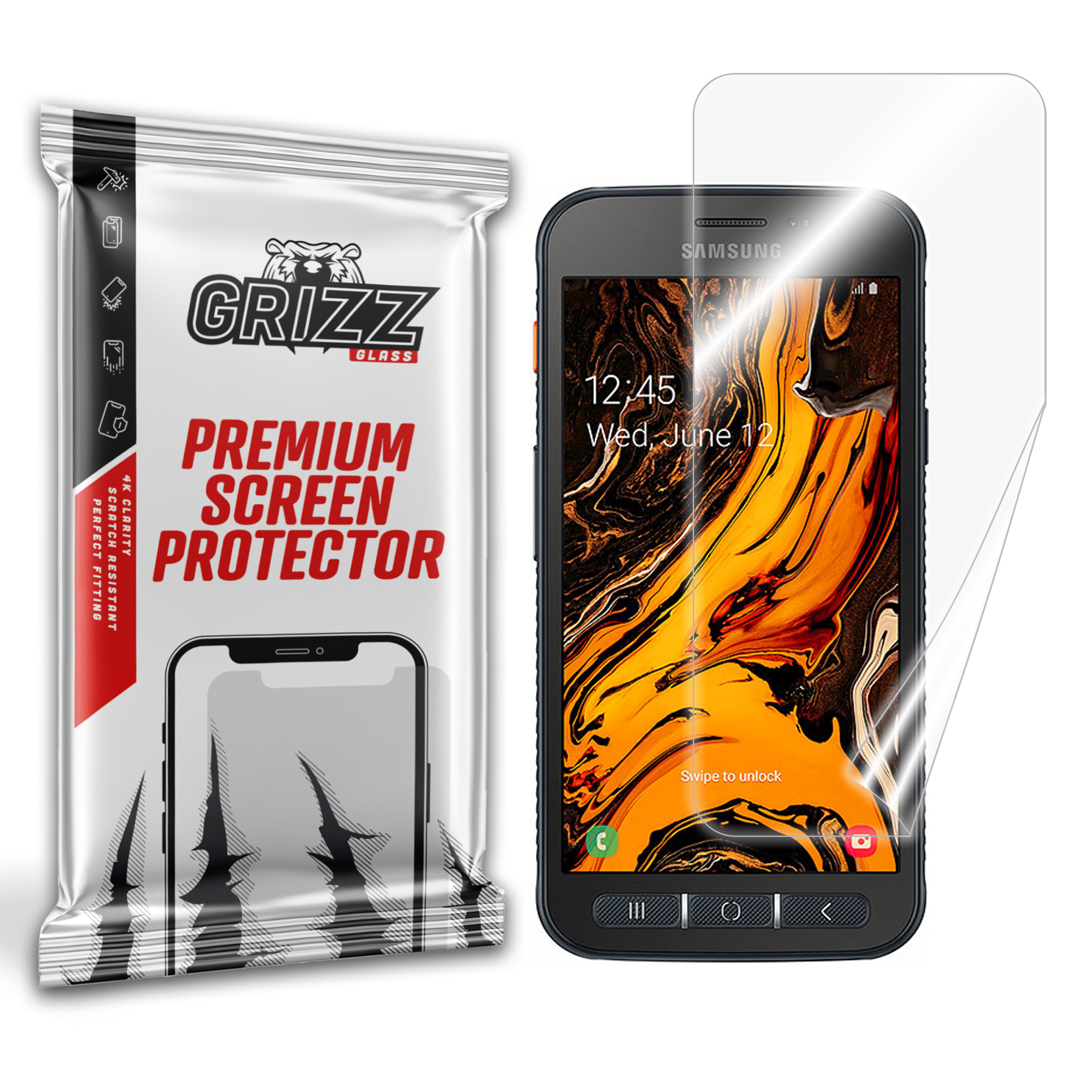 

Folia Ceramiczna ochronna do Samsung Xcover 4s