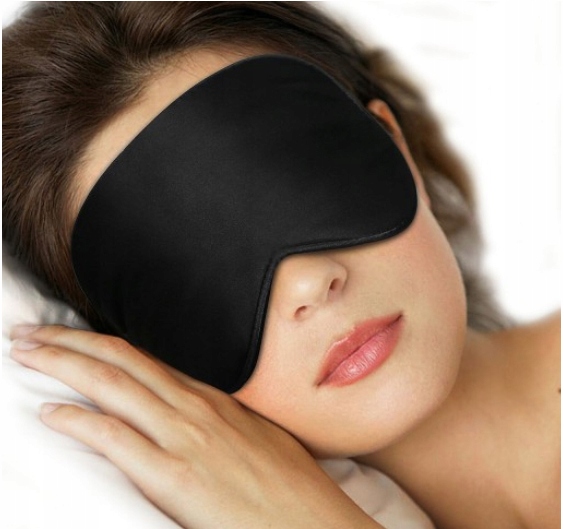 Opaska na oczy do spania CZARNA MASKA OCHRONNA Marka inny