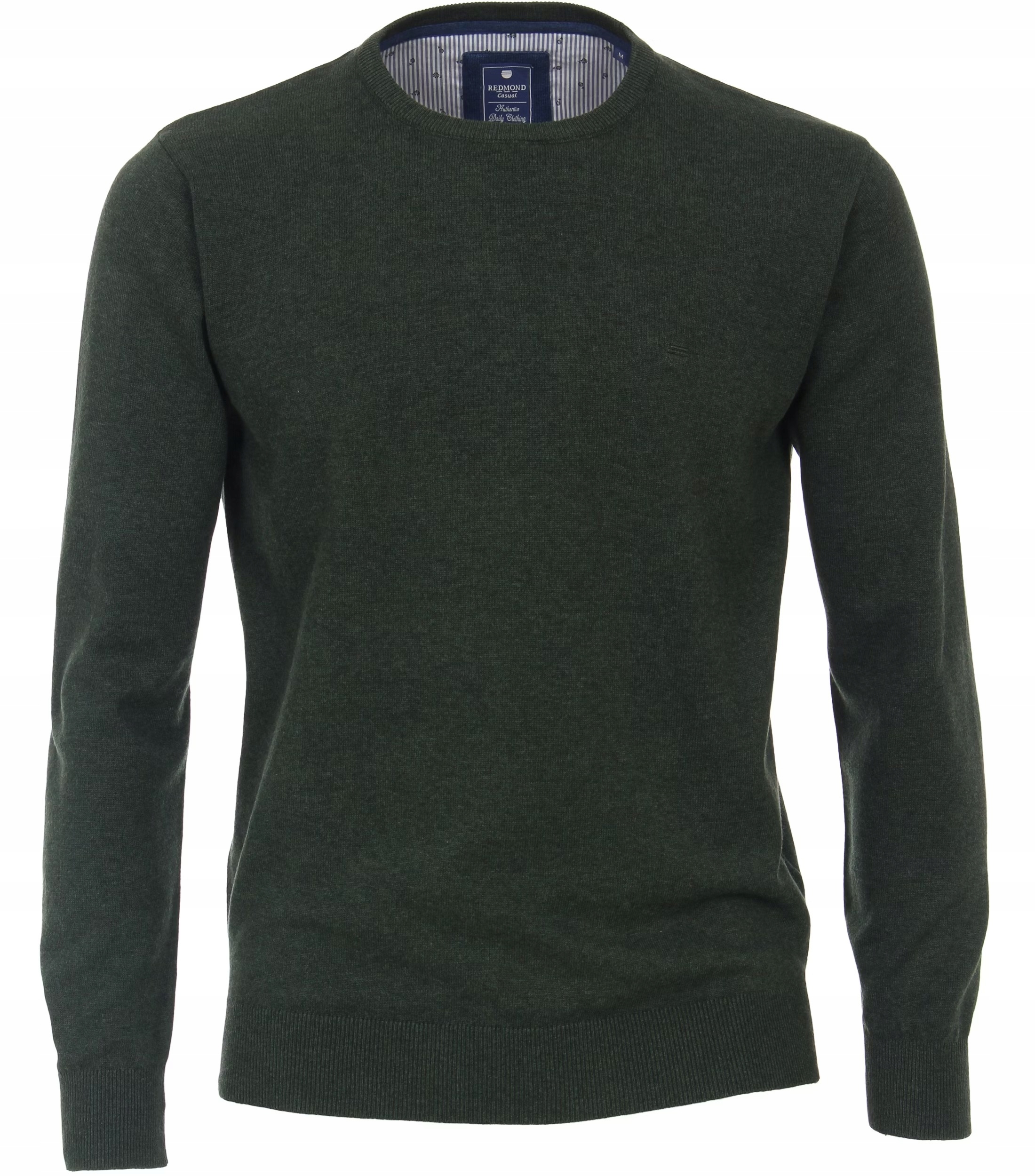 Redmond Velké Rozměry Svetr Pullover Bavlněný Zelený XXL 136 cm