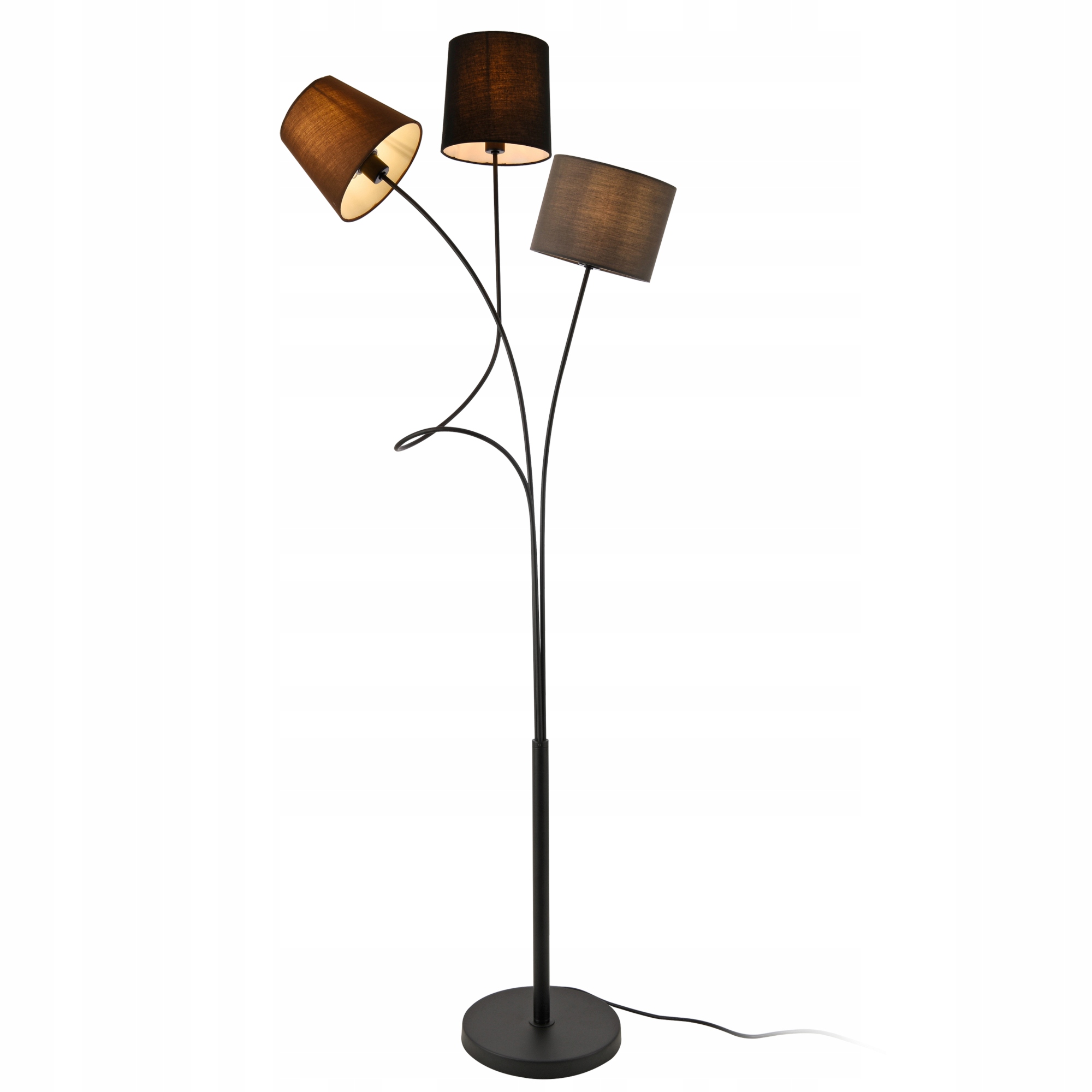 Podlahová lampa Treviso 146 cm 3 Plamenná Kov