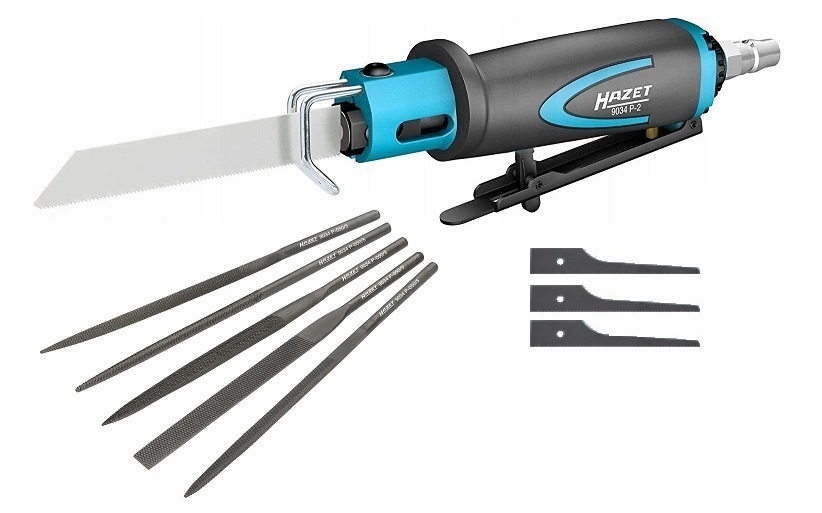 Sada pneumatickej priamočiarej píly 160 mm 9034P-2 Hazet
