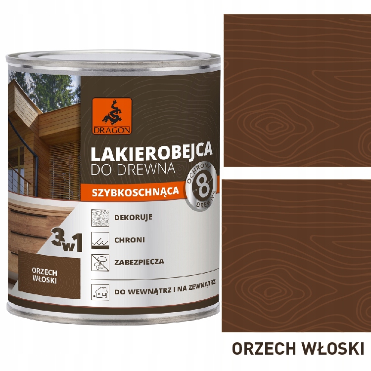 

Lakierobejca 3W1 Dragon 2,5 l Orzech Włoski