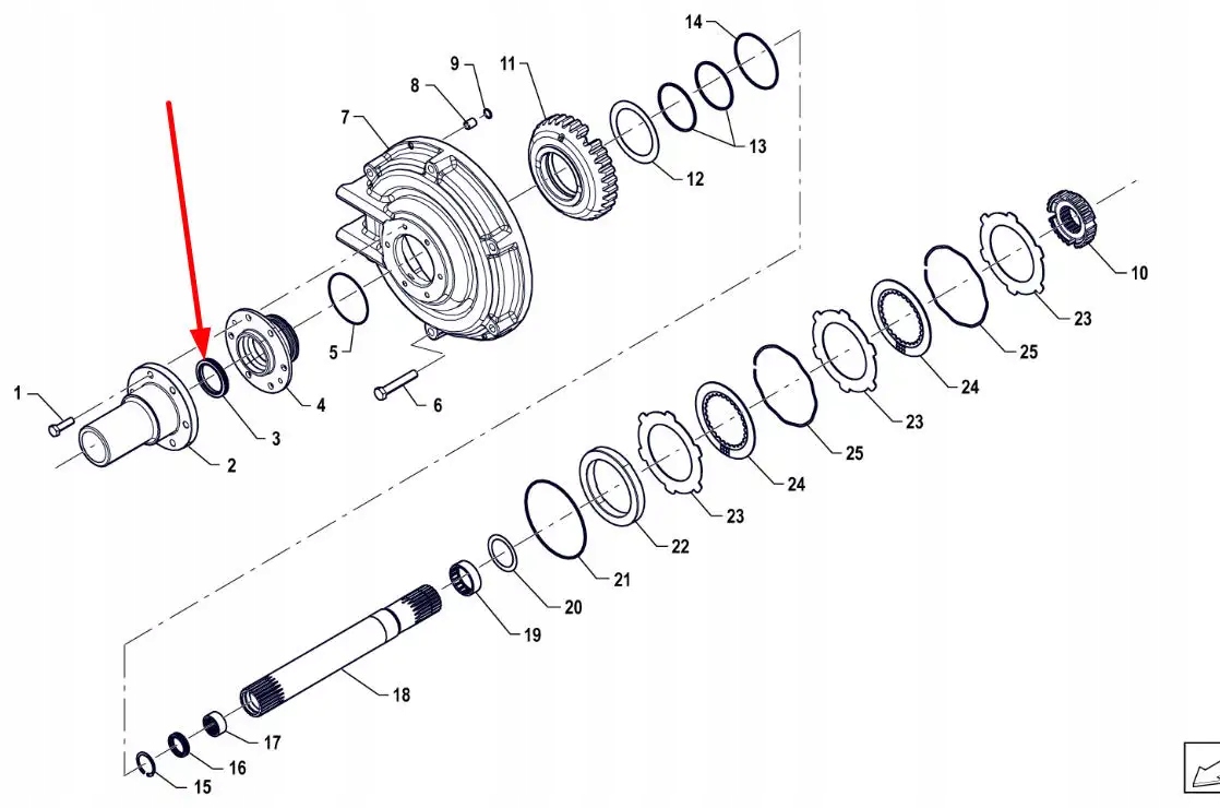 PIS08010029 Pierścień simering 48 x 62 x 8 Numer katalogowy części ASPIS08010029