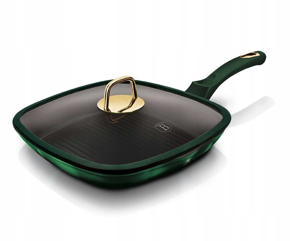 Titánová Grilovacia Panvica Berlinger Haus 28cm BH-6051 Emerald