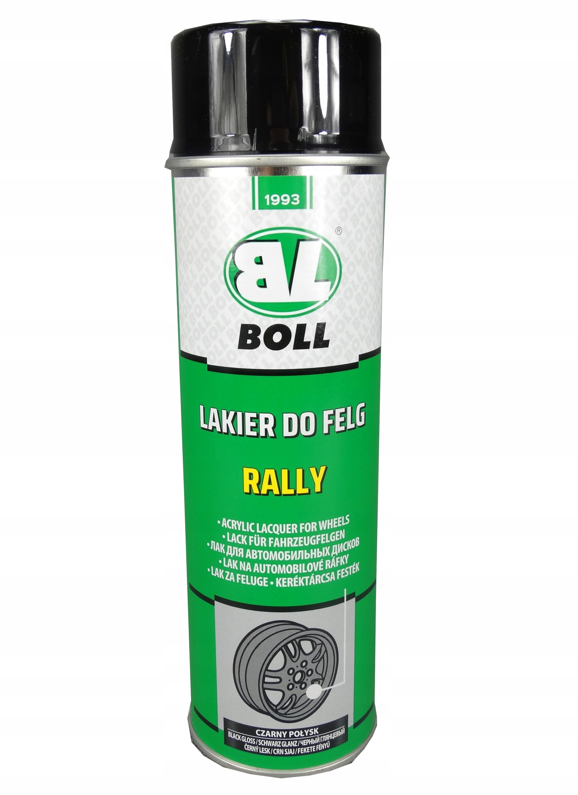 Boll Lakier Do Felg Samochodowych Czarny Połysk