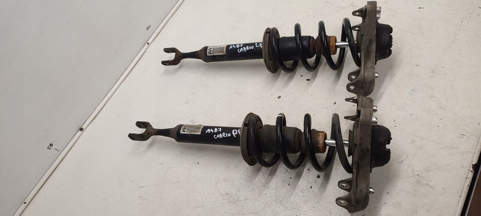 shock absorber spring front Audi A4 B7 Cabrio 2,0 TDI