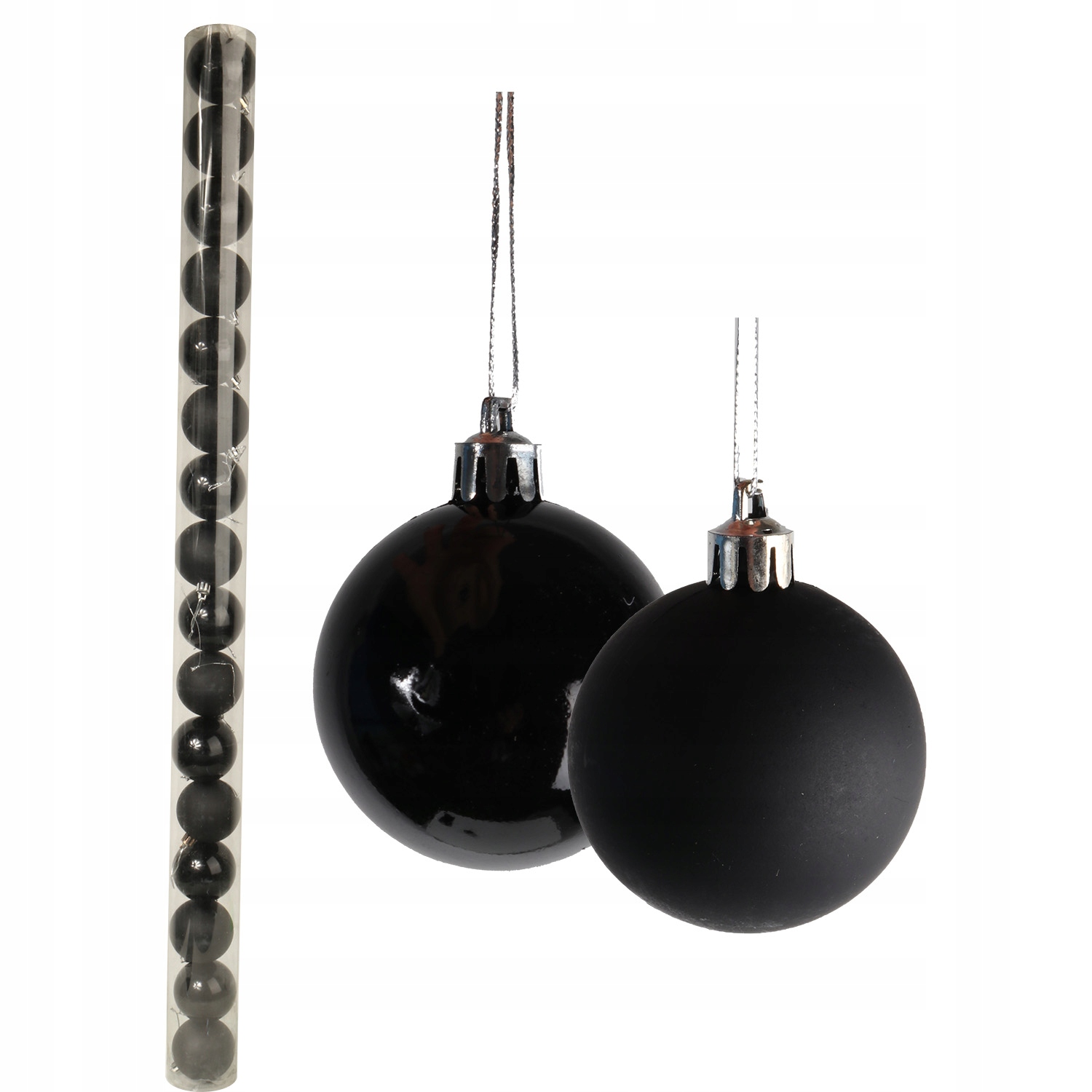 

Komplet zestaw 16 Bombek Czarnych Goliat