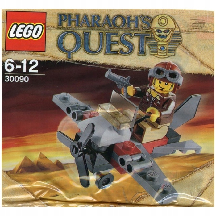 nový Lego Pharaoh's Quest Desert Glider 30090 Misb 2011