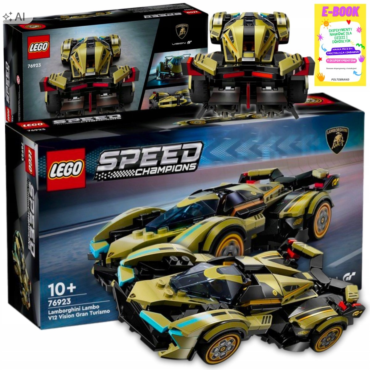 Lego Autko Luksusowe Lamborghini Lambo V12 Vision Dla Niego Ebook