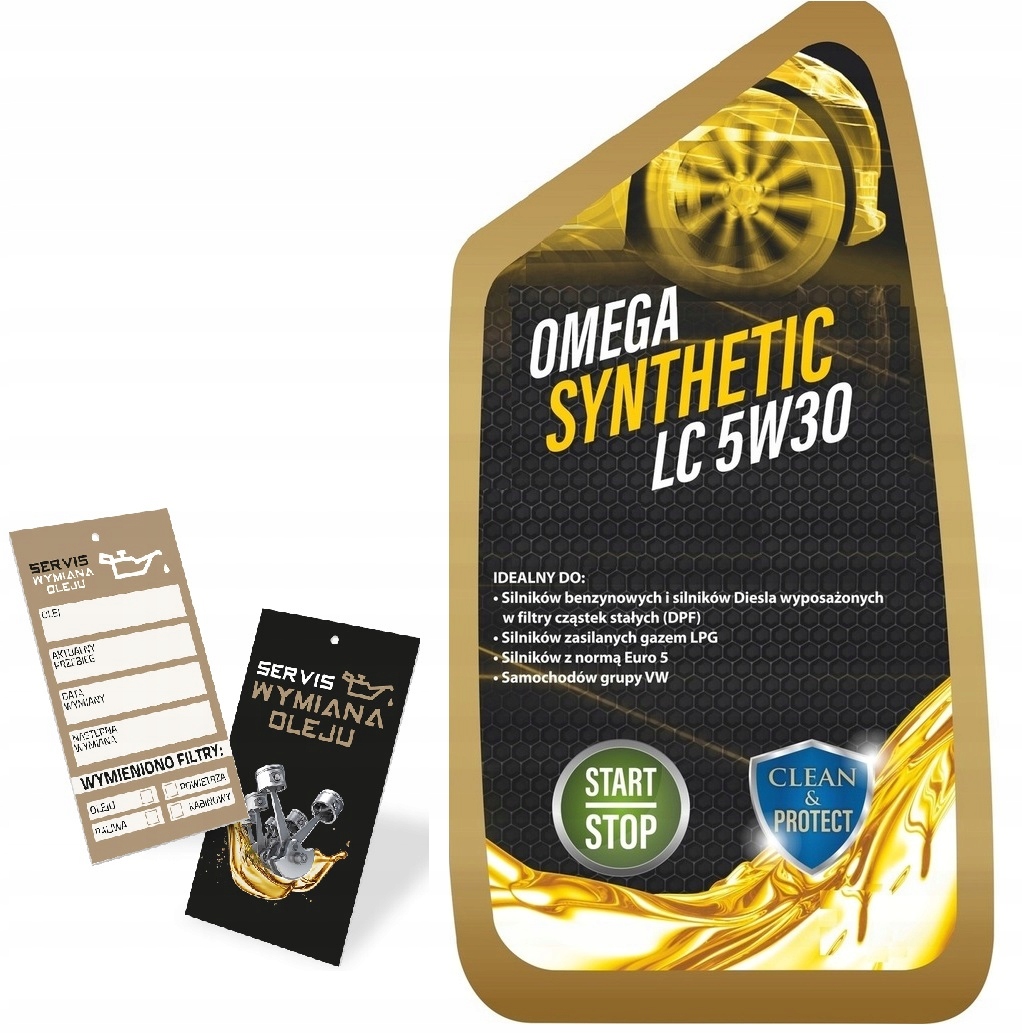 Olej Omega Synthetic 504 507 Longlife 5W30 20L