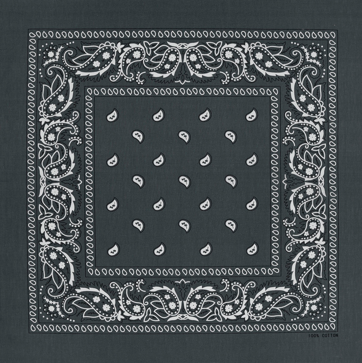 

Bandana Bandamka Bandama Chusta Paisley Szara