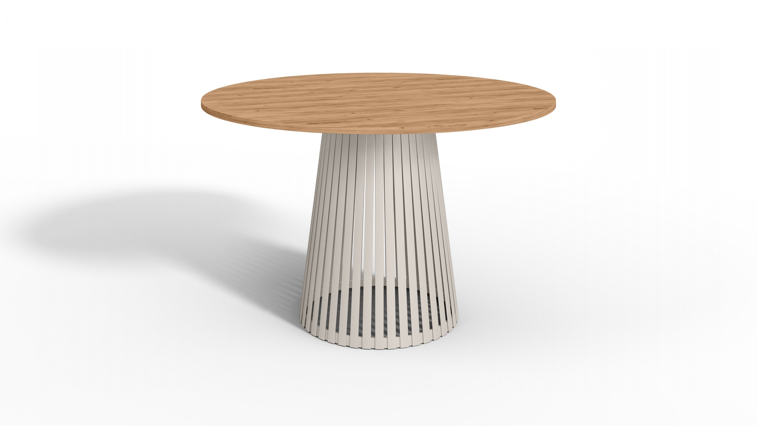 Moderní stůl Kašmír do obývacího pokoje Stůl kulatý Dub Craft Zlatý 75 stůl loft