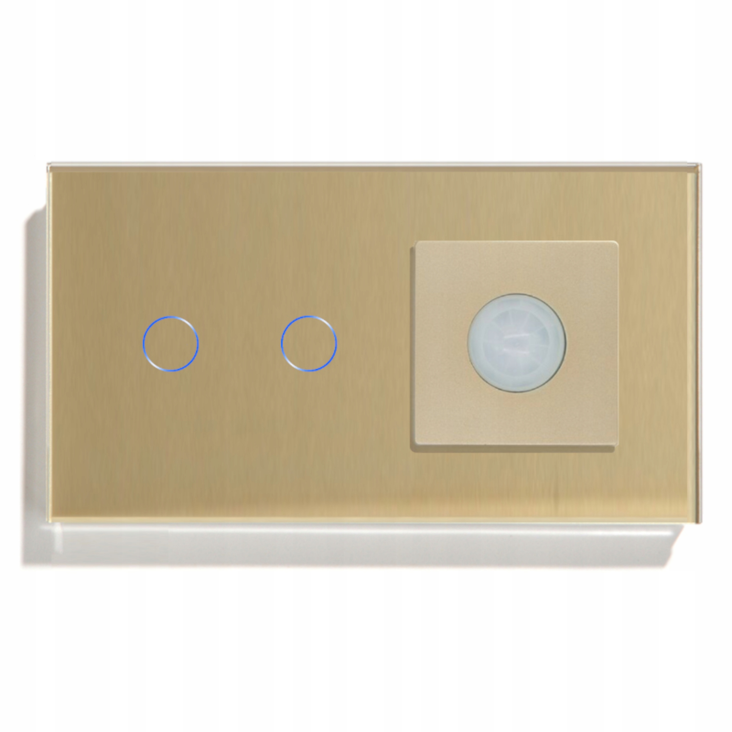 Dvojitý Skleněný Dotykový Spínač 2K Senzor Pohybu