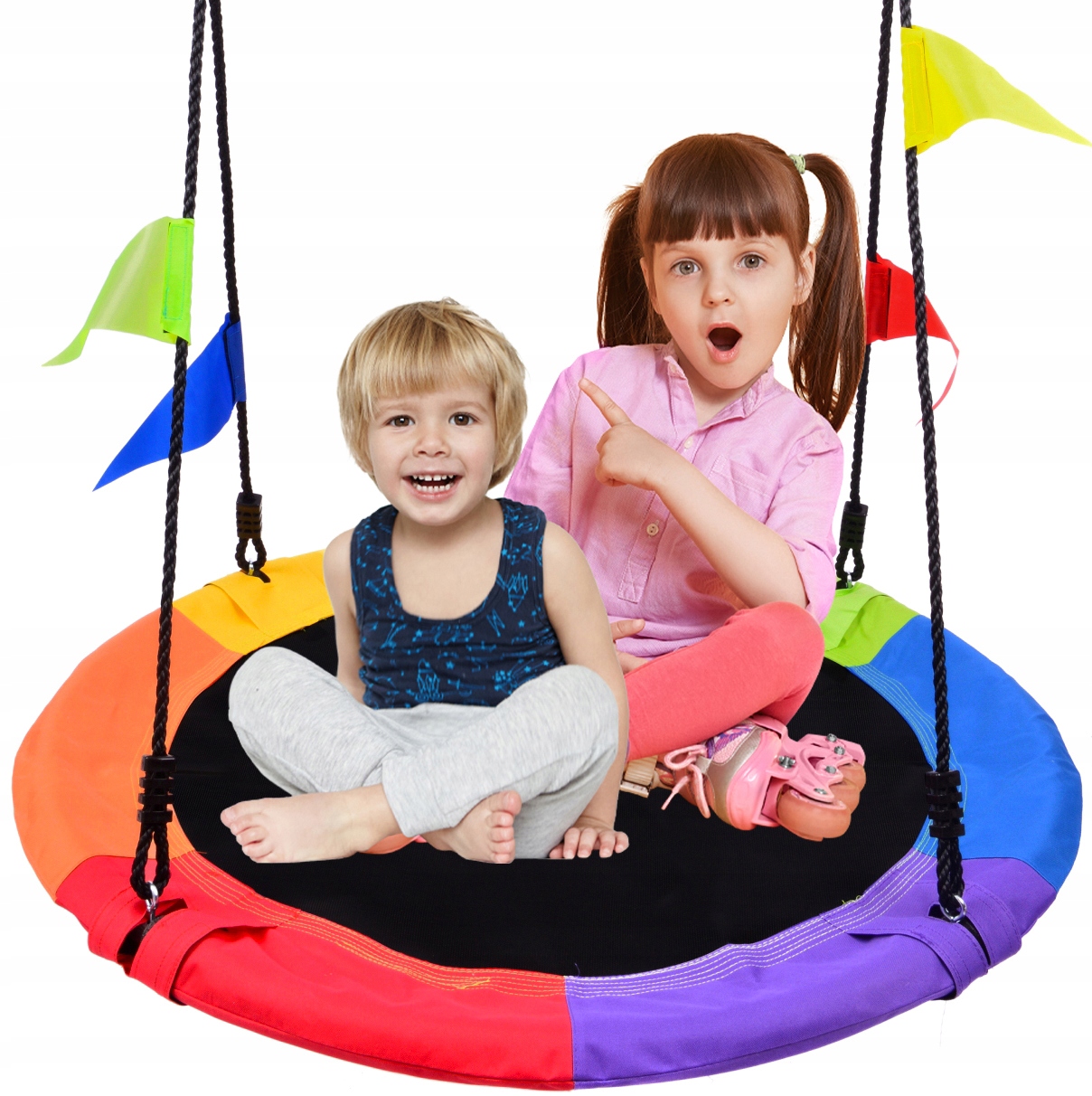 

Bocianie Gniazdo Huśtawka Dla Dzieci 100cm 150kg
