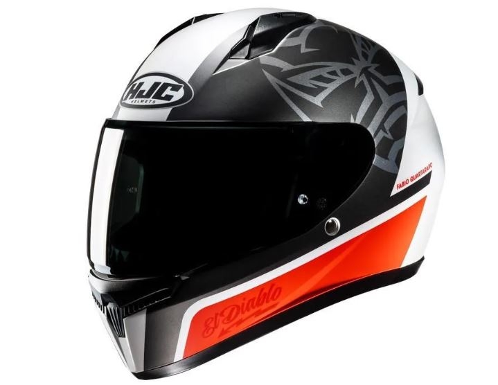Prilba Hjc C10 Fq 20 Black/red (M) Svetlé Sklo