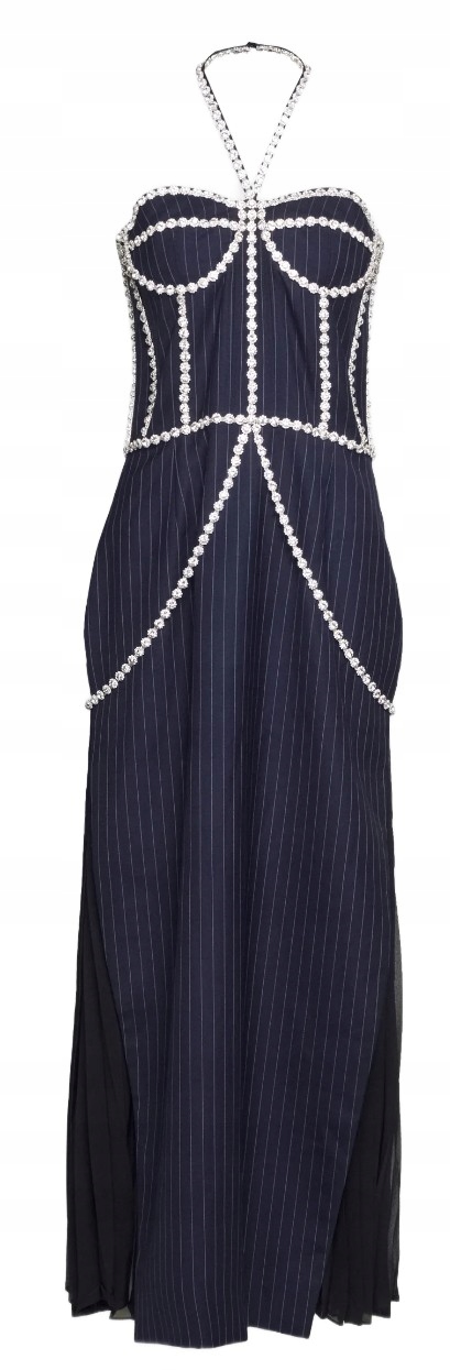 Rokh Crystal Detailed Corset Plesové šaty vel. 38